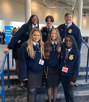 Ridge Point FFA Officers 